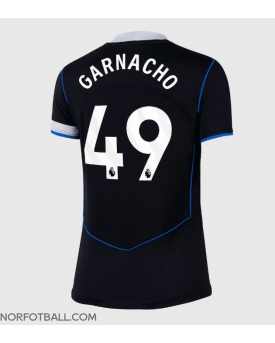 Billige Fotballdrakt Chelsea Alejandro Garnacho #49 Replika Tredjedrakt Dame 2025-26 Kortermet Billige Fotballdrakt Chelsea Alejandro Garnacho #49 Replika Tredjedrakt Dame 2025-26 Kortermet